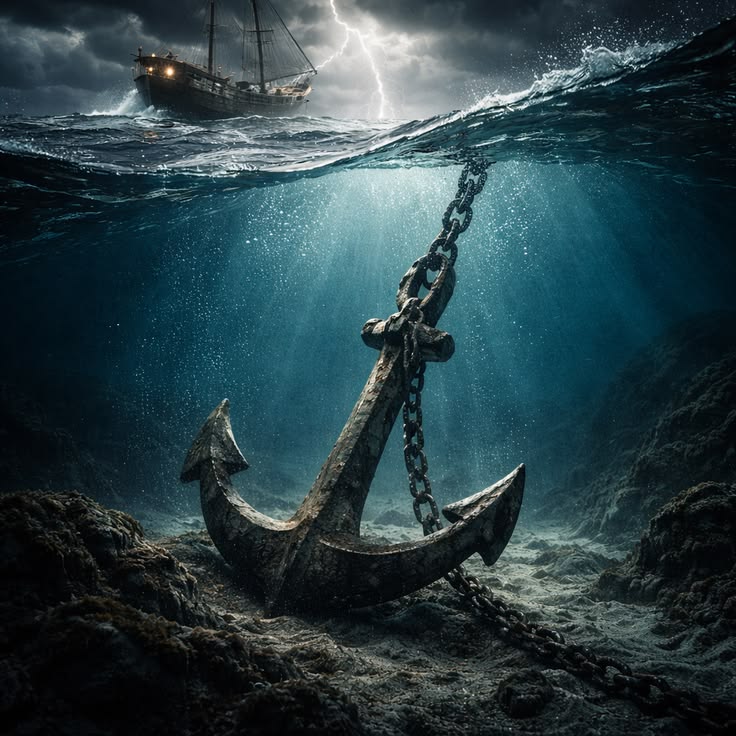 Anchored