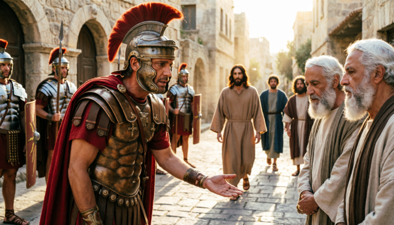 He Told Jesus Not to Bother Coming to His House