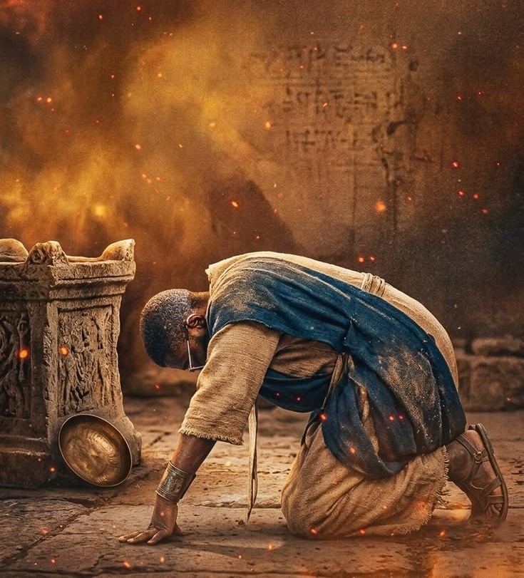 He Tore His Robe, Then He Worshipped