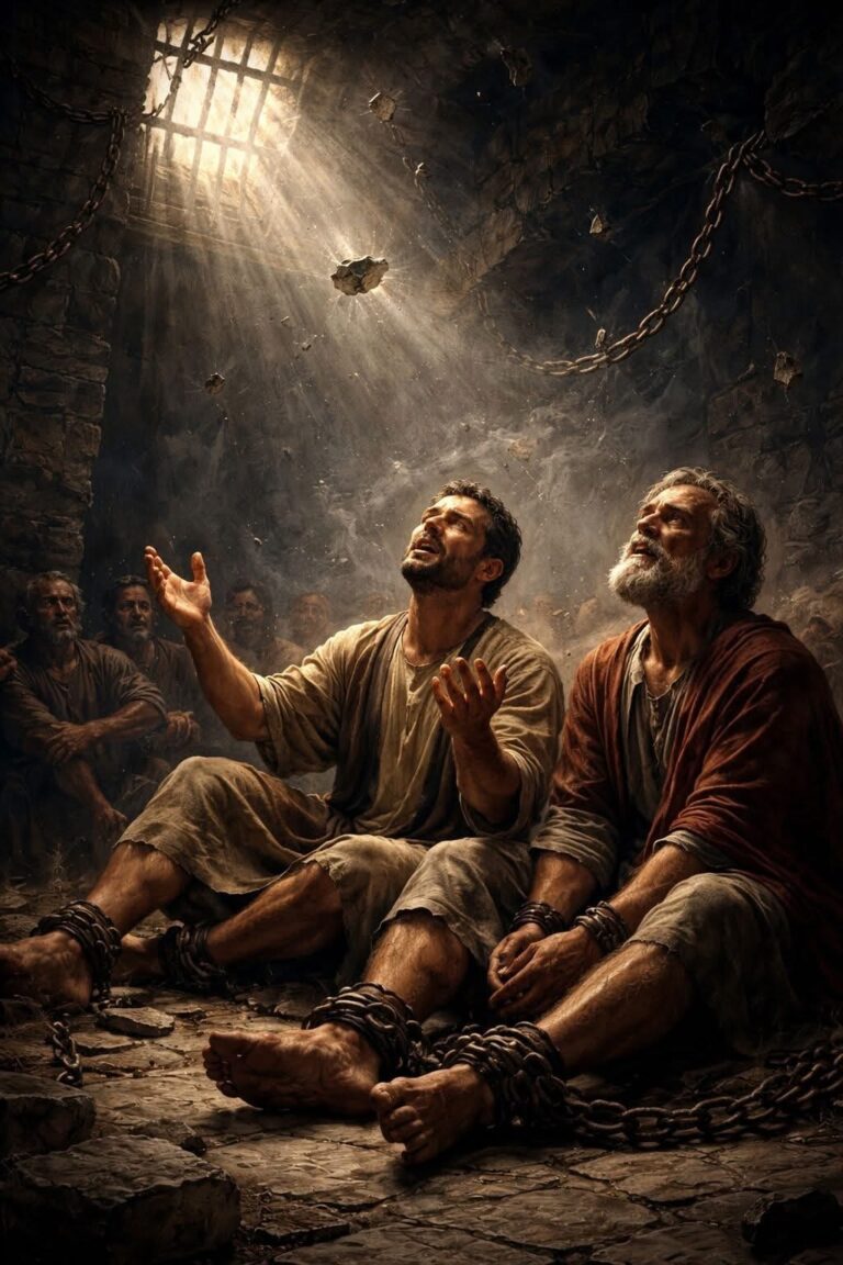 They Sang at Midnight With Their Feet in Chains