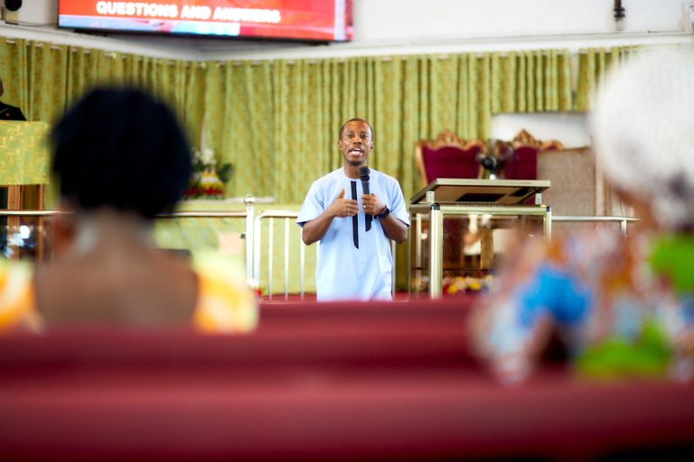 Speaking at Time with Parents, Bethel Methodist Church