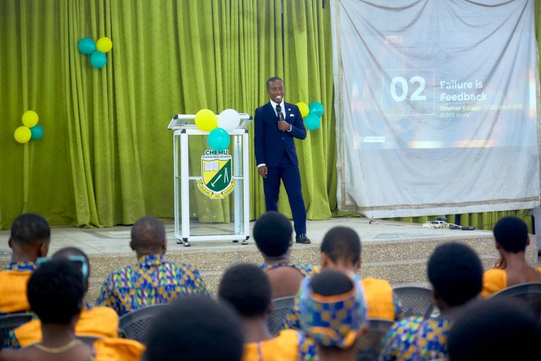 Guest Speaker at the 43rd Graduation Anniversary & Speech Day, Chemu Senior High School