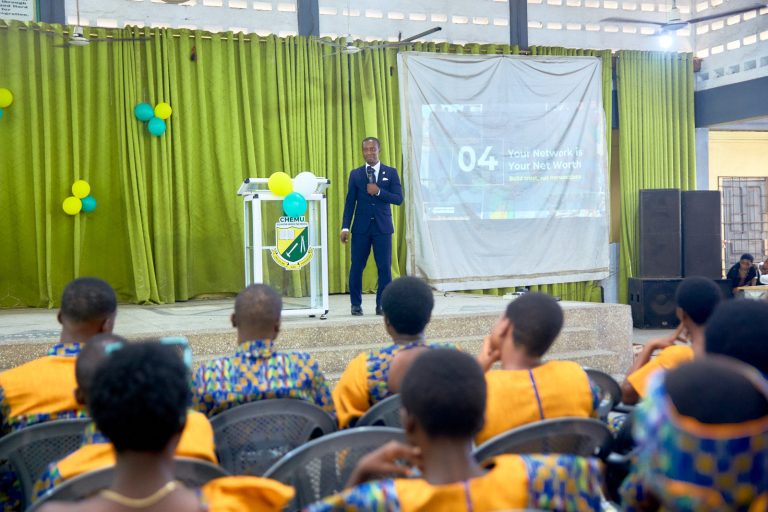 Guest Speaker at the 43rd Graduation Anniversary & Speech Day, Chemu Senior High School