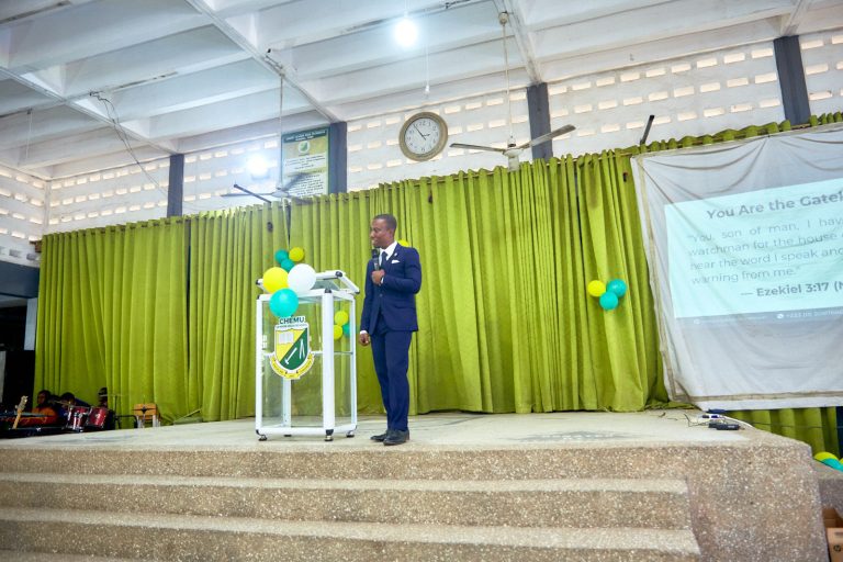 Guest Speaker at the 43rd Graduation Anniversary & Speech Day, Chemu Senior High School